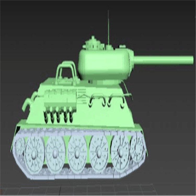 云南充气军用坦克模型